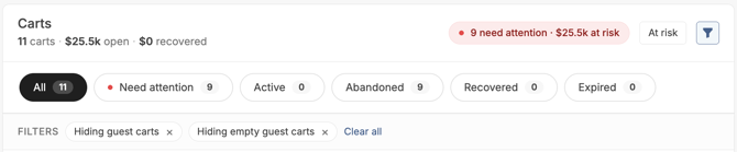 ide-carts-needs-attention
